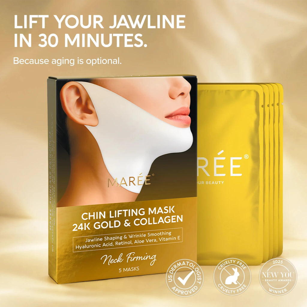 24K Gold Chin & Jawline Lifting Mask - SNMShop