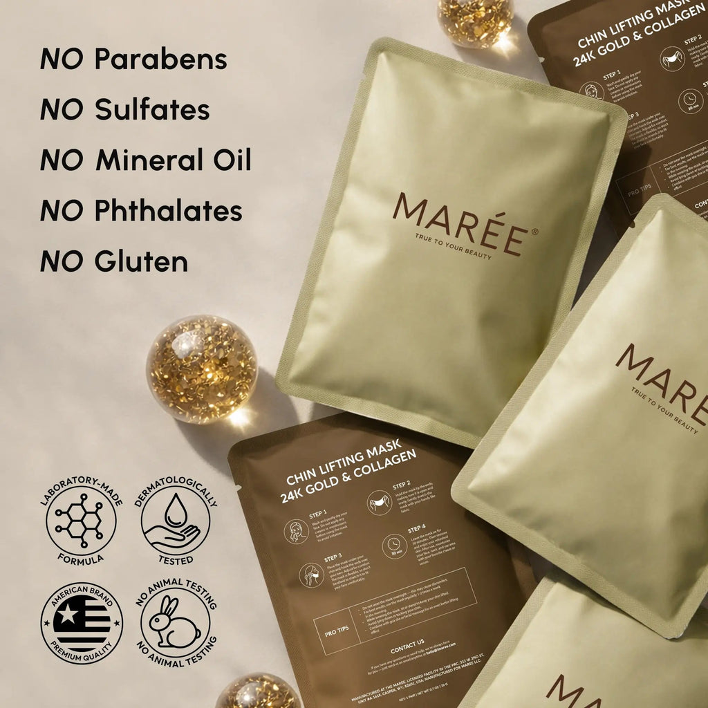 24K Gold Chin & Jawline Lifting Mask - SNMShop