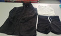 3pcs Womens Clothing Long Sleeve Crop Tank Top And Drawstring Shorts Pajama Set - SNMShop