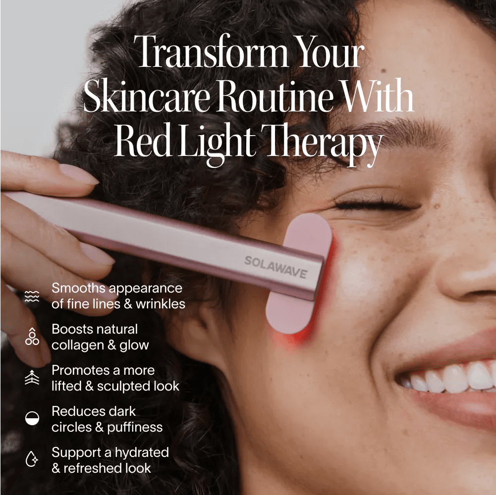 4-in-1 Red Light Therapy Wand & Activating Serum Kit - SNMShop