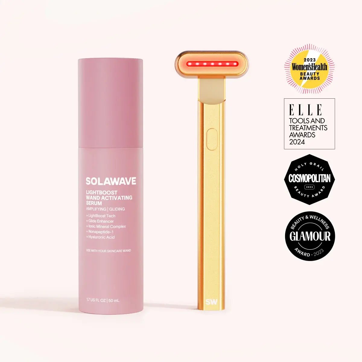 4-in-1 Red Light Therapy Wand & Activating Serum Kit - SNMShop