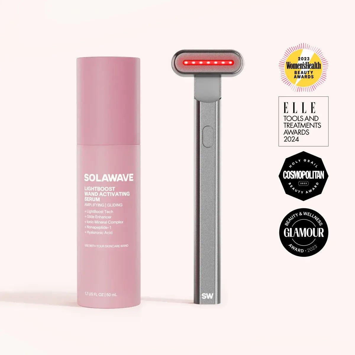 4-in-1 Red Light Therapy Wand & Activating Serum Kit - SNMShop