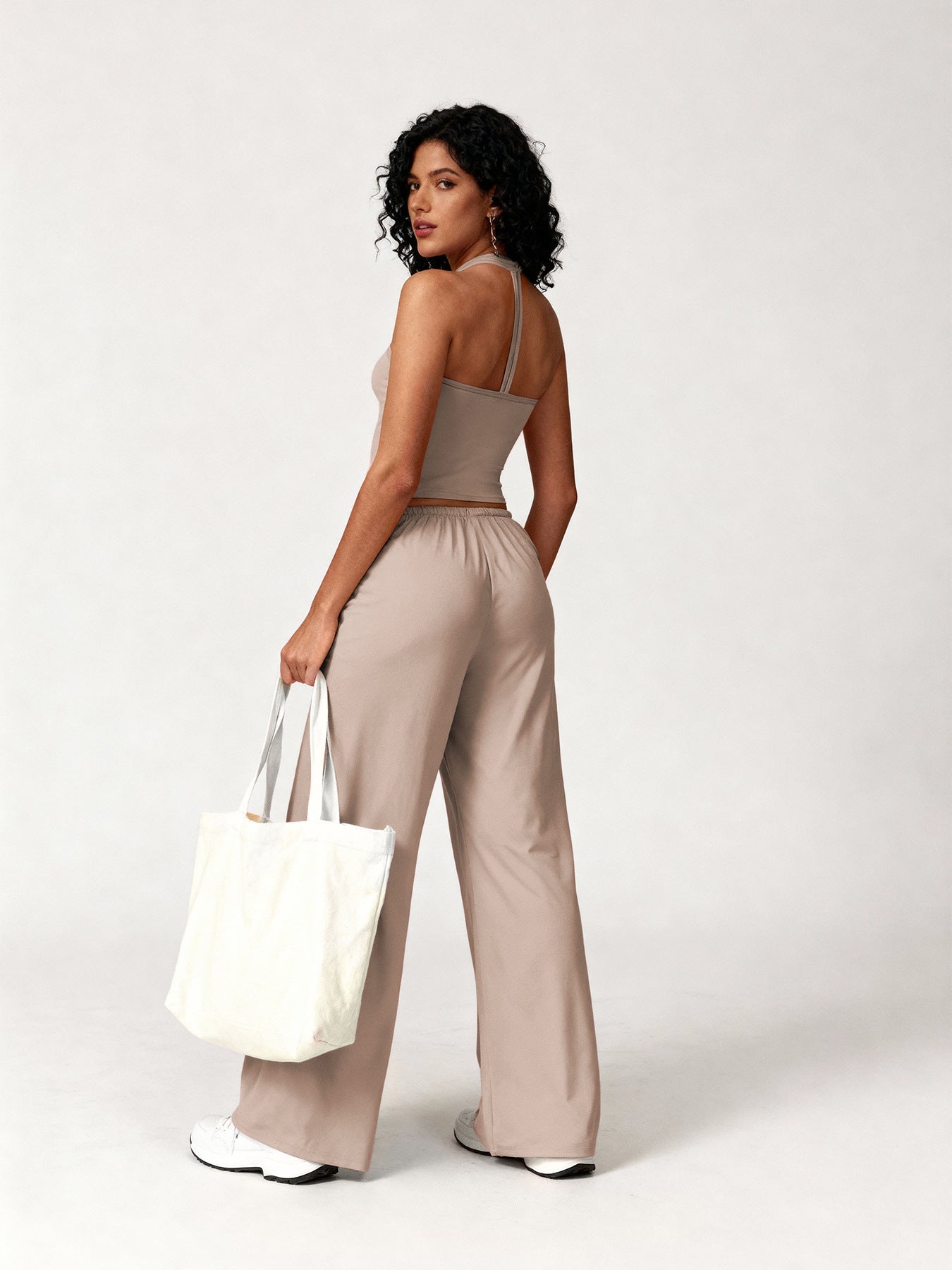 Amazon Cross-Border Brushed Yoga Suit Women's Outer Wear Quick-Drying - SNMShop