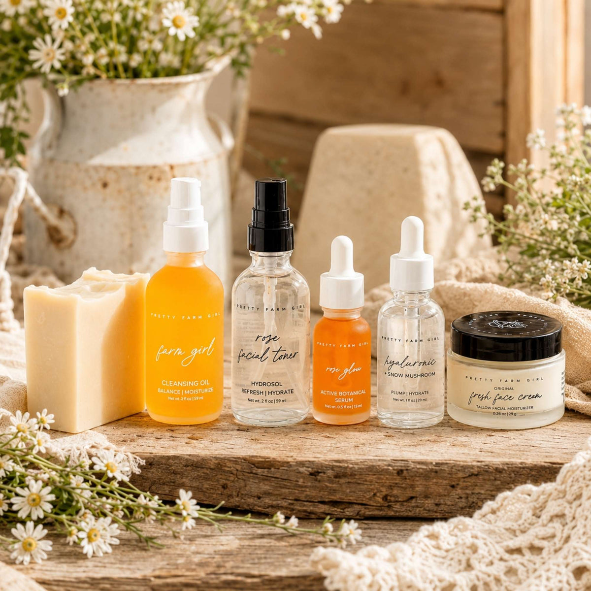 Anti-Aging Skincare Routine Essentials Kit - SNMShop