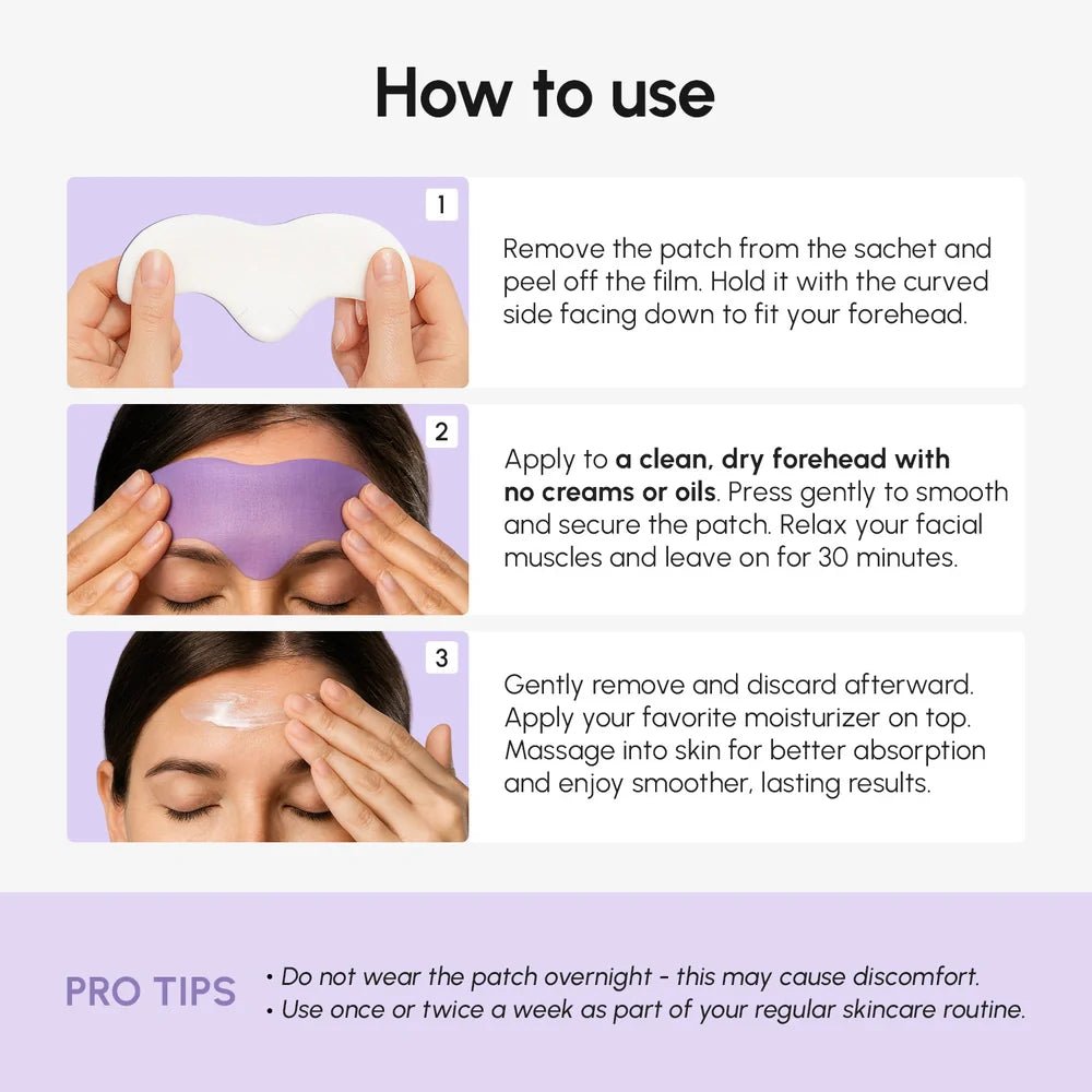 Anti-Wrinkle Forehead Patches - SNMShop