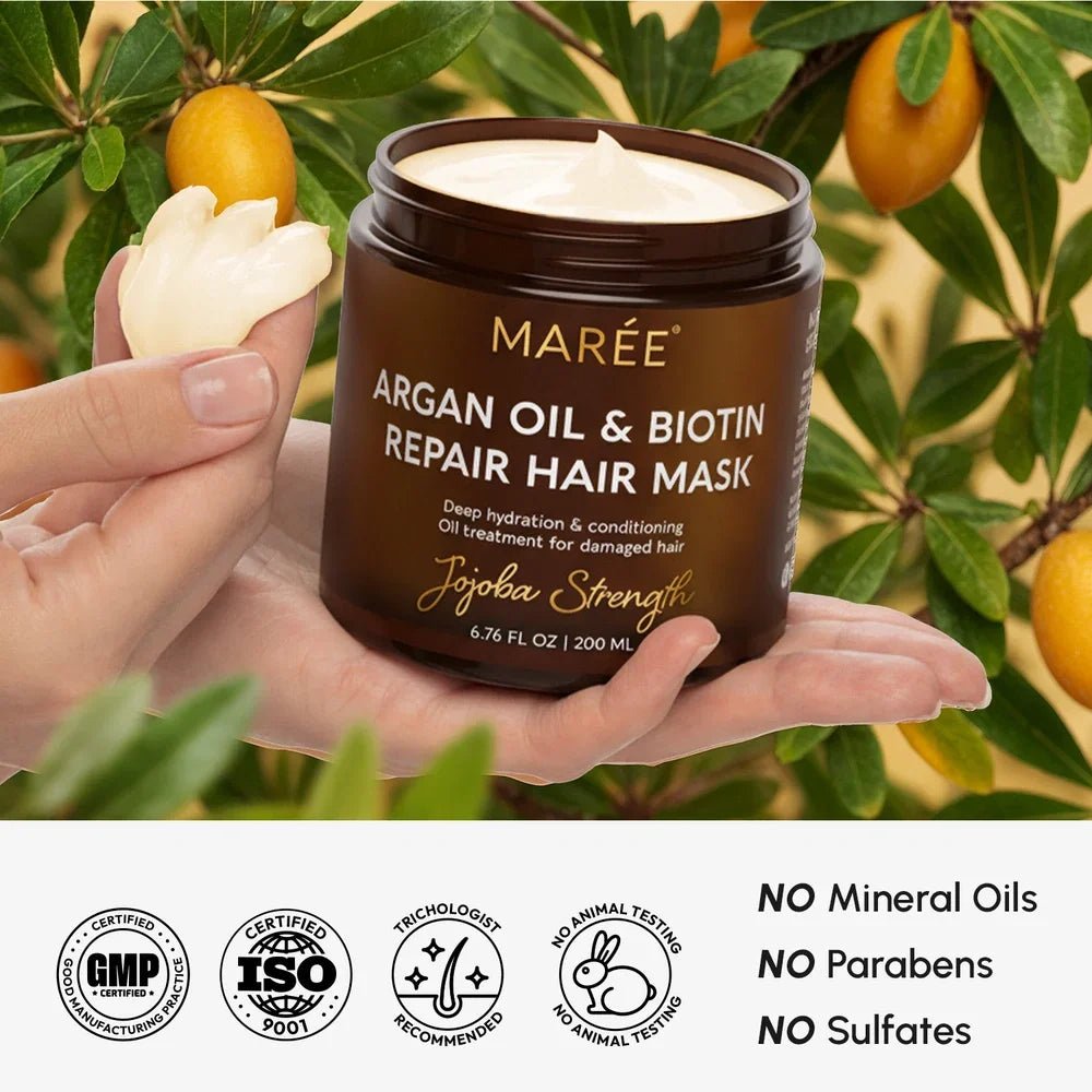 Argan Oil & Biotin Hair Repair Mask - SNMShop