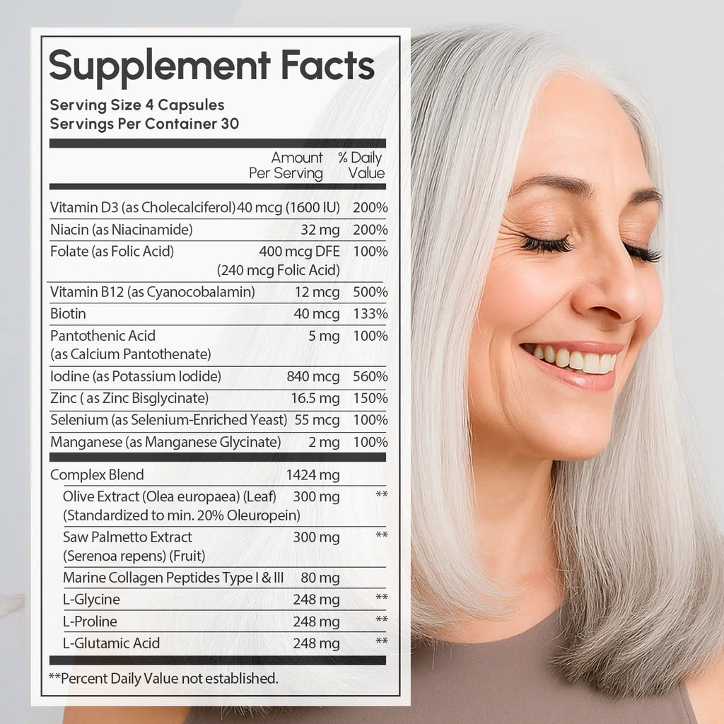Biotin & Collagen Hair Growth Complex - SNMShop
