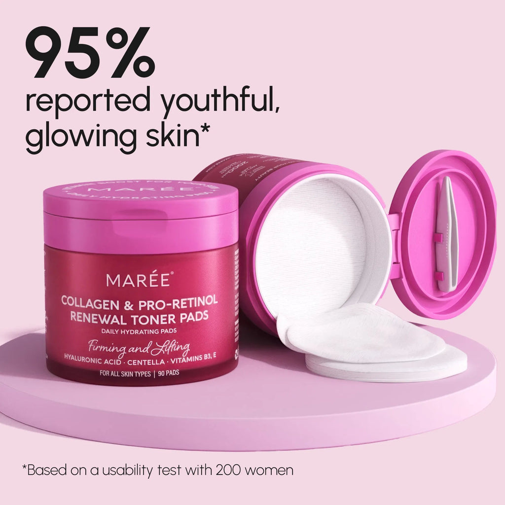 Collagen & Retinol Toner Pads - SNMShop