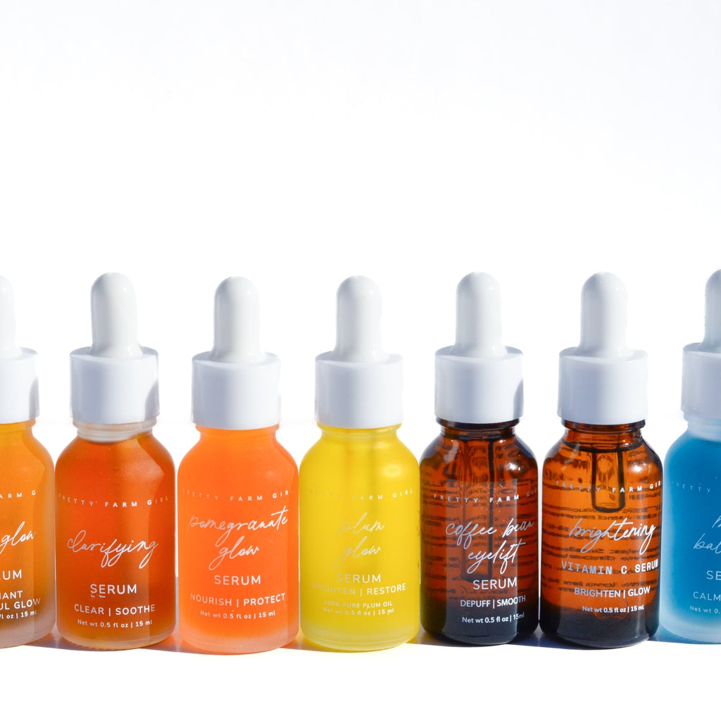 Daily Glow Serum Bundle Organic Pressed Nourishing Serums - SNMShop