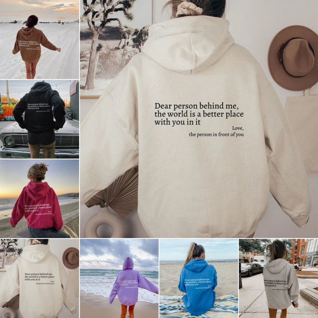 Dear Person Behind Me Unisex Pullover | Sweater - SNMShop - SNMShop
