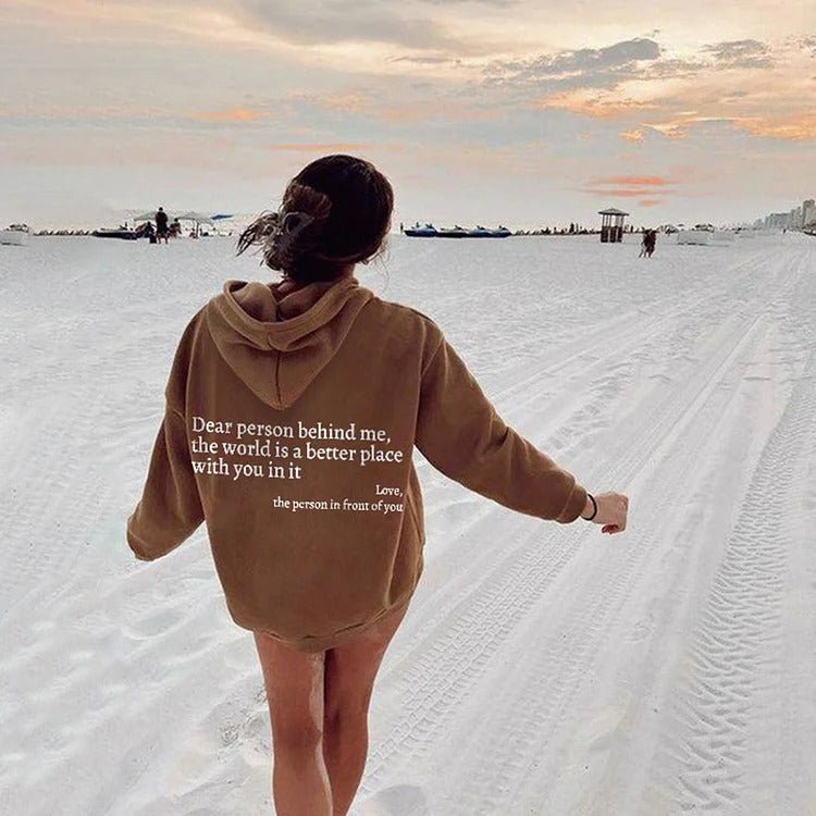 Dear Person Behind Me Unisex Pullover | Sweater - SNMShop - SNMShop