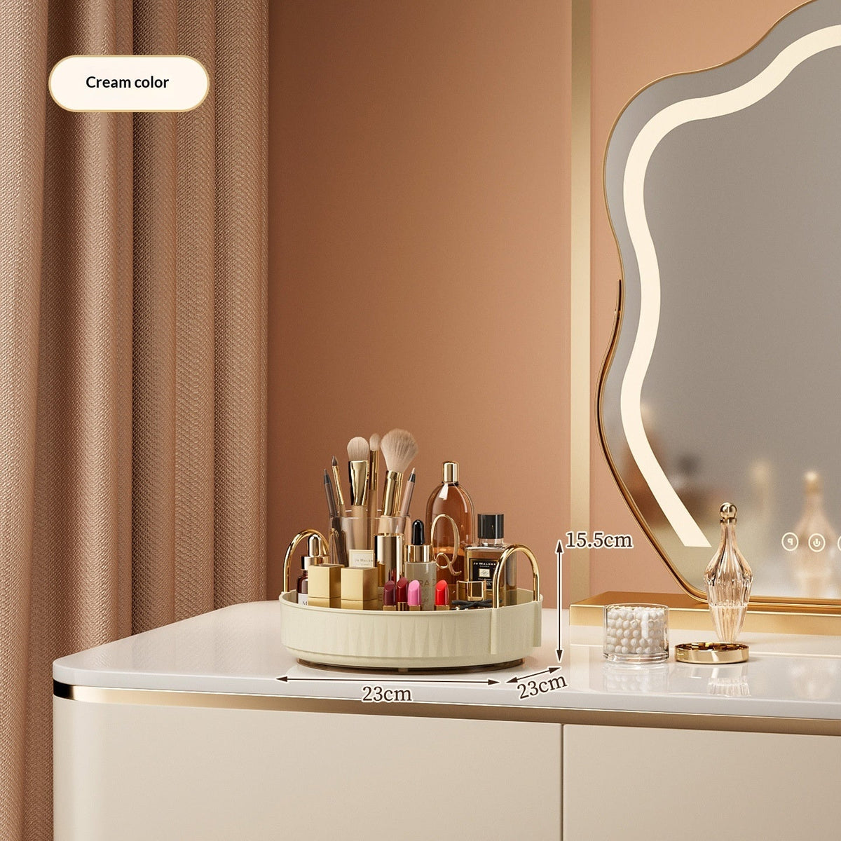 Desktop Vanity Makeup And Skincare Organizer Rack - SNMShop