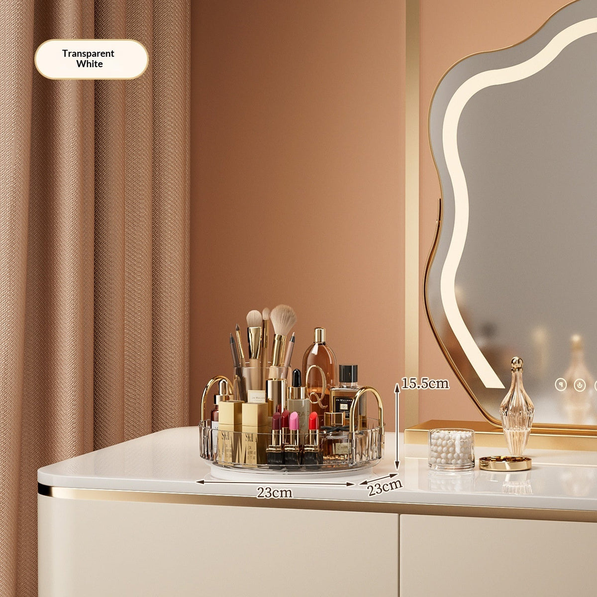 Desktop Vanity Makeup And Skincare Organizer Rack - SNMShop
