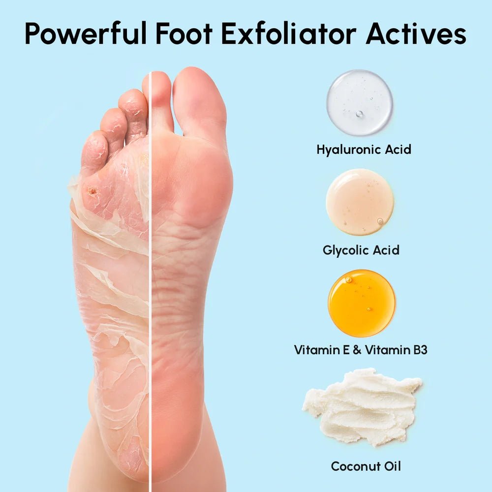 Exfoliating & Hydrating Foot Mask - SNMShop