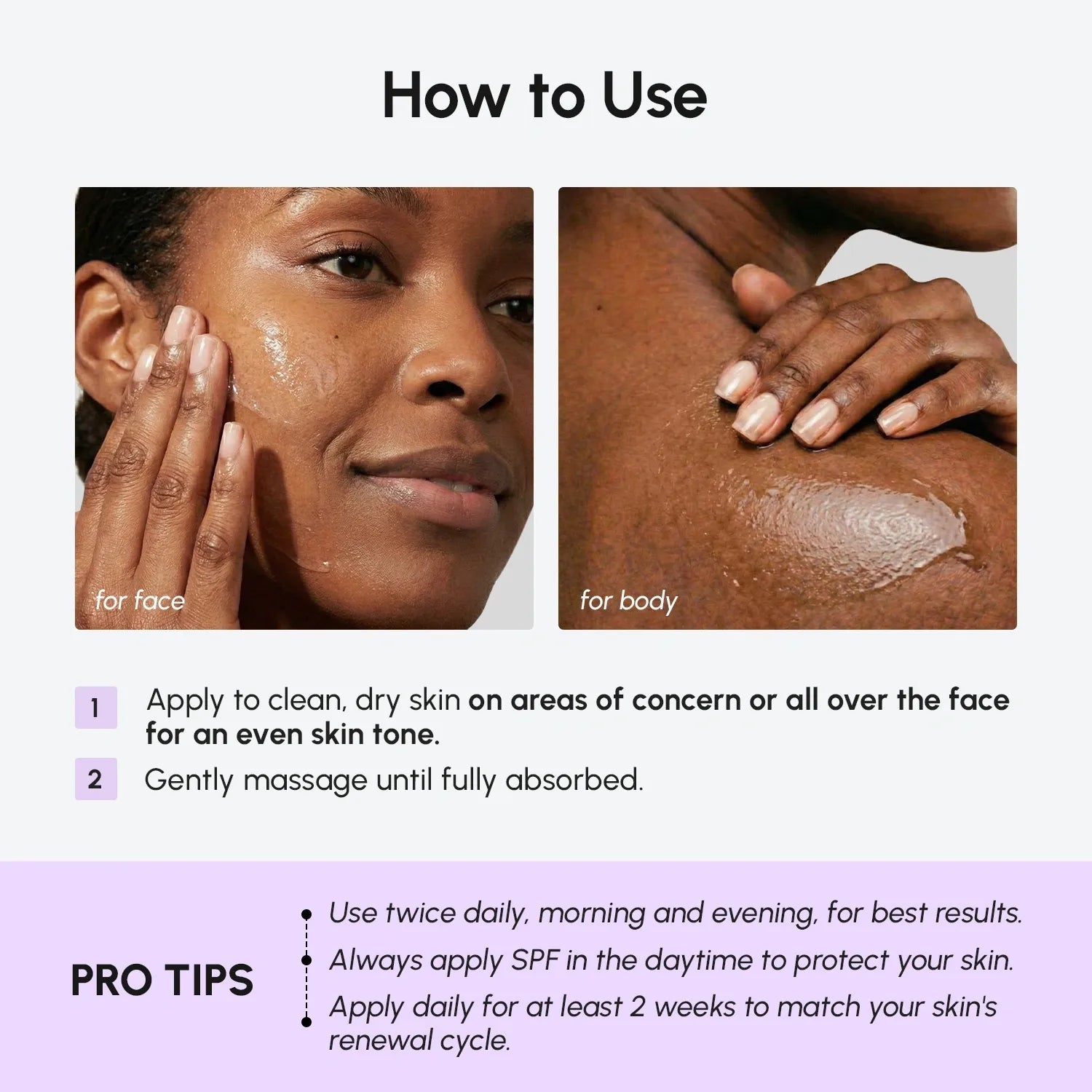 Face & Body Serum for Dark Spots - SNMShop