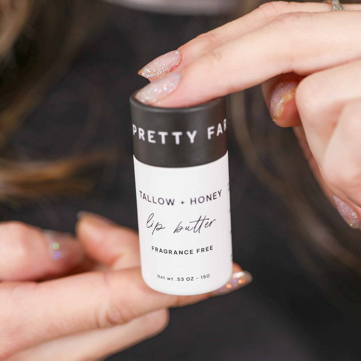 Fragrance Free Tallow + Honey Lip Butter | Eco-Friendly Travel Tube - SNMShop
