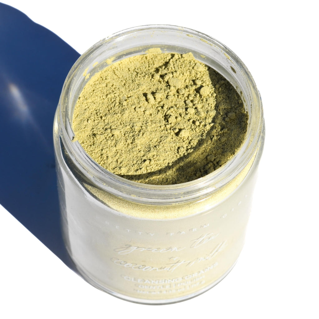 Green Tea + Coconut Milk Facial Cleansing Grains - SNMShop