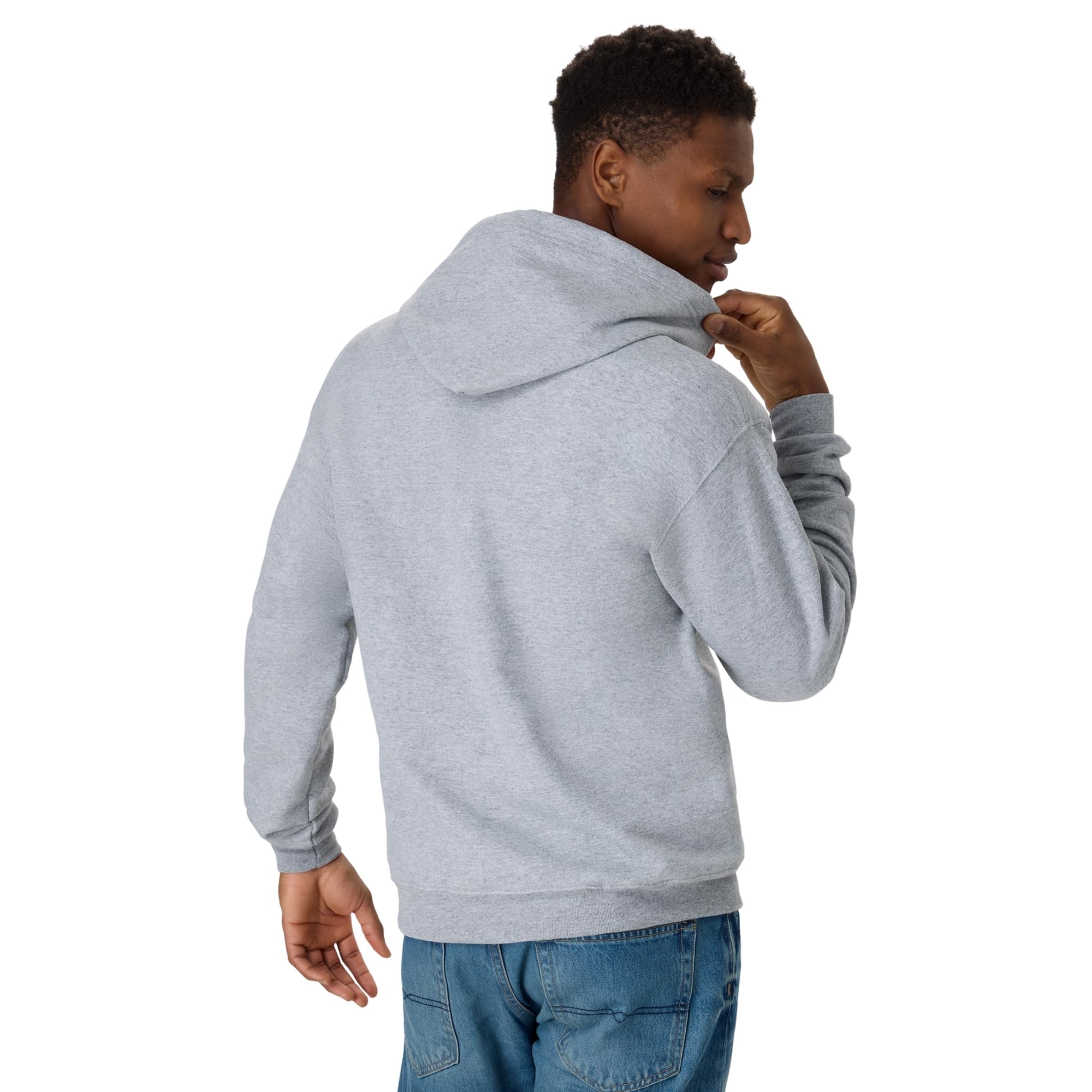 Hanes Men's Zip-up Hoodie, Ecosmart Fleece Full-zip Hoodie for Men, Hooded Sweatshirt - SNMShop