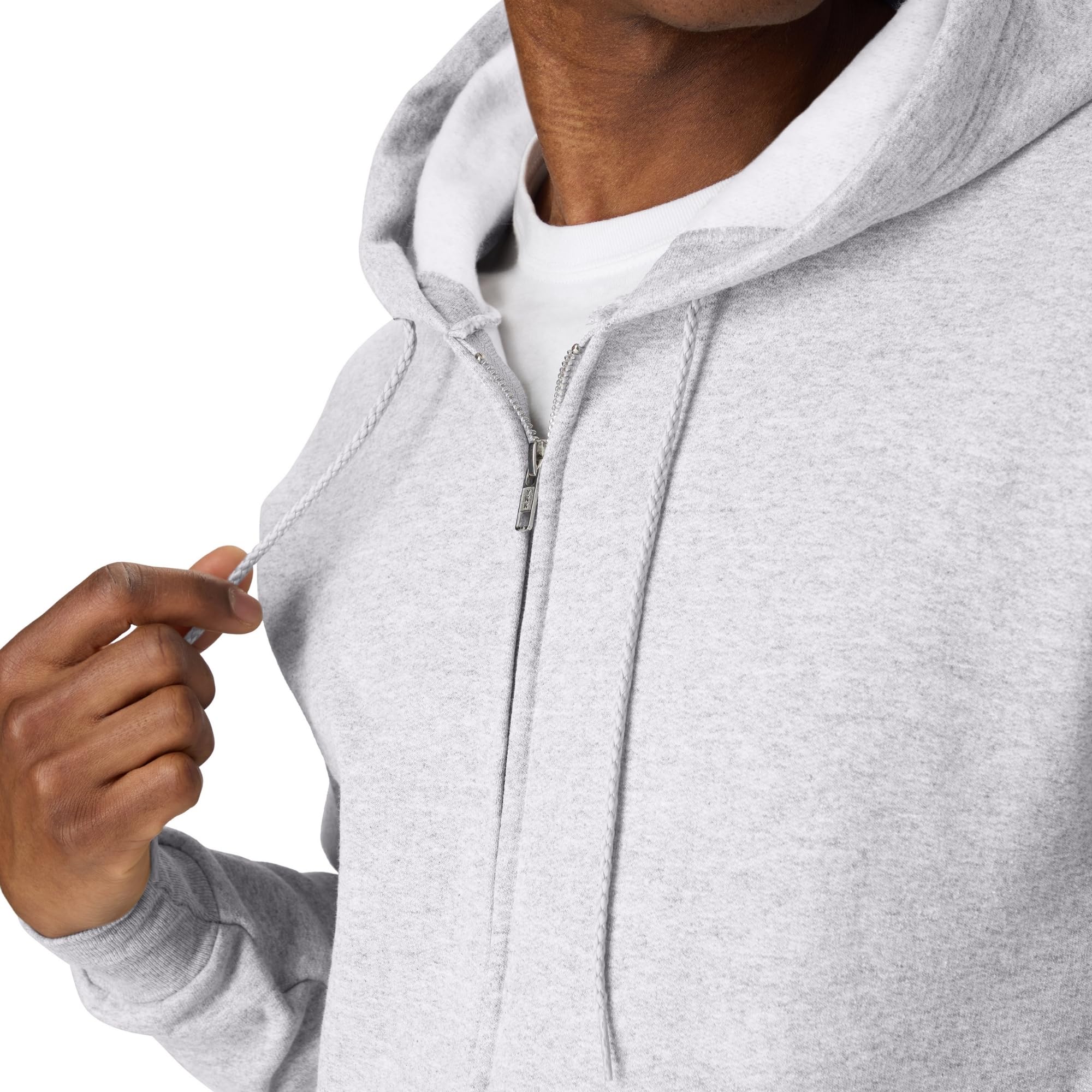 Hanes Men's Zip-up Hoodie, Ecosmart Fleece Full-zip Hoodie for Men, Hooded Sweatshirt - SNMShop