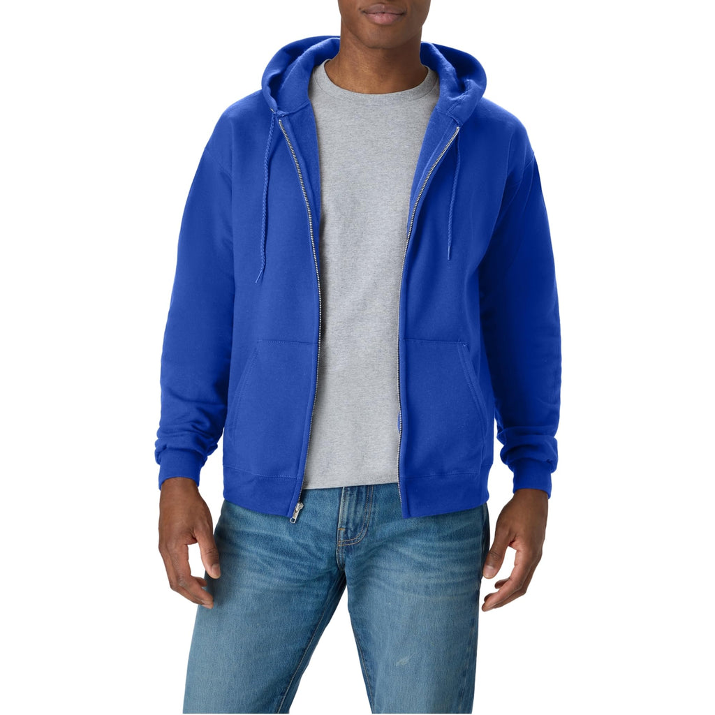 Hanes Men's Zip-up Hoodie, Ecosmart Fleece Full-zip Hoodie for Men, Hooded Sweatshirt - SNMShop