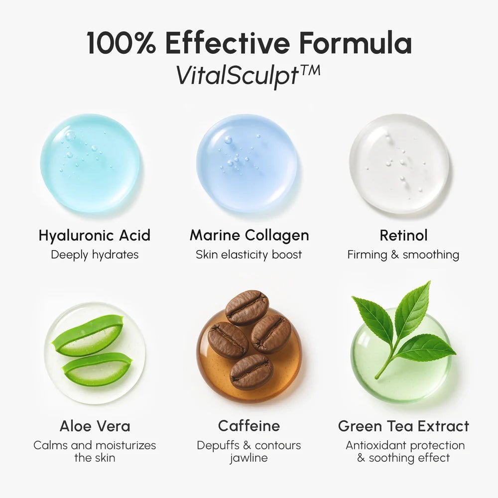 Hyaluronic Acid V-line Lifting Mask - SNMShop