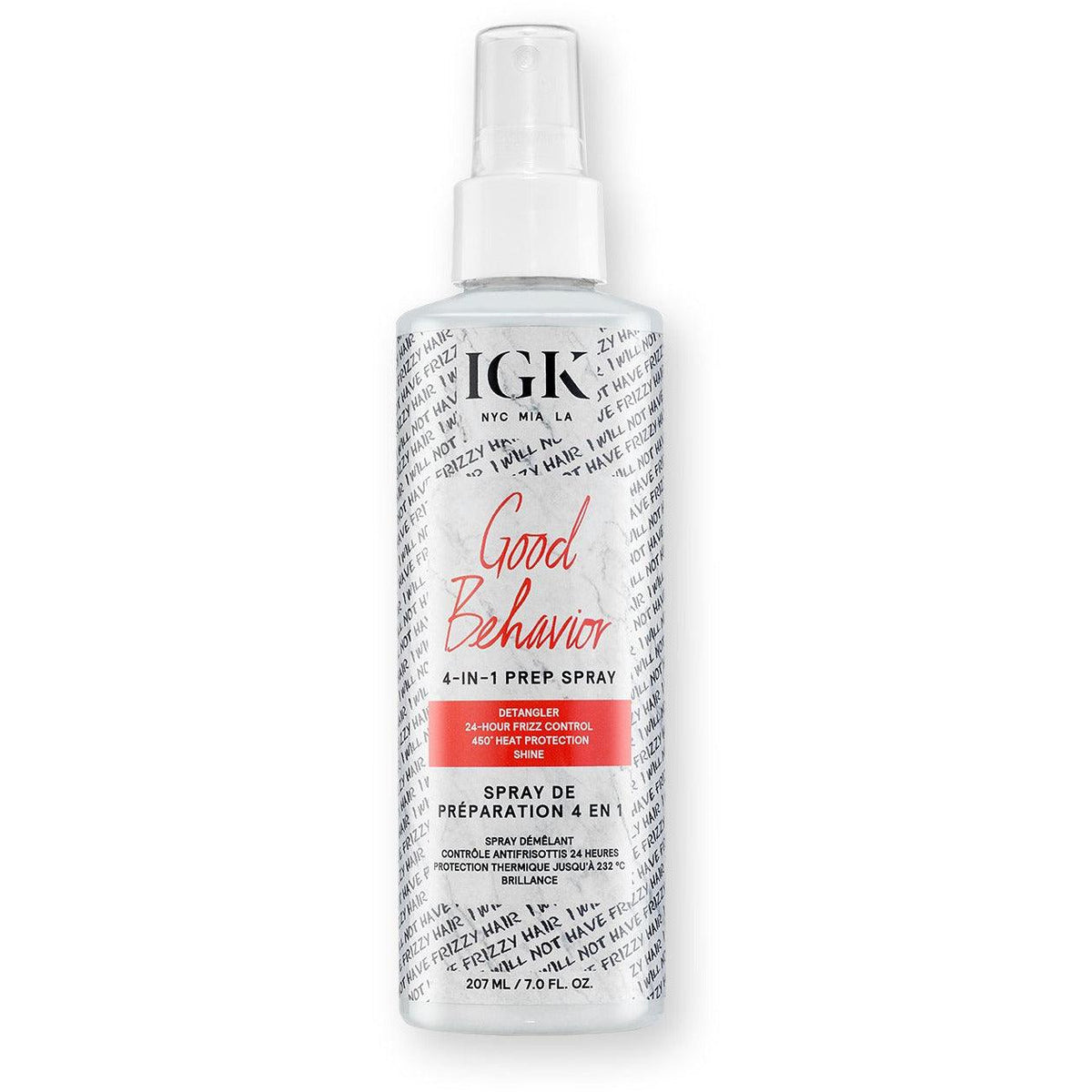 IGK GOOD BEHAVIOR 4-in-1 Prep Spray 7oz - SNMShop