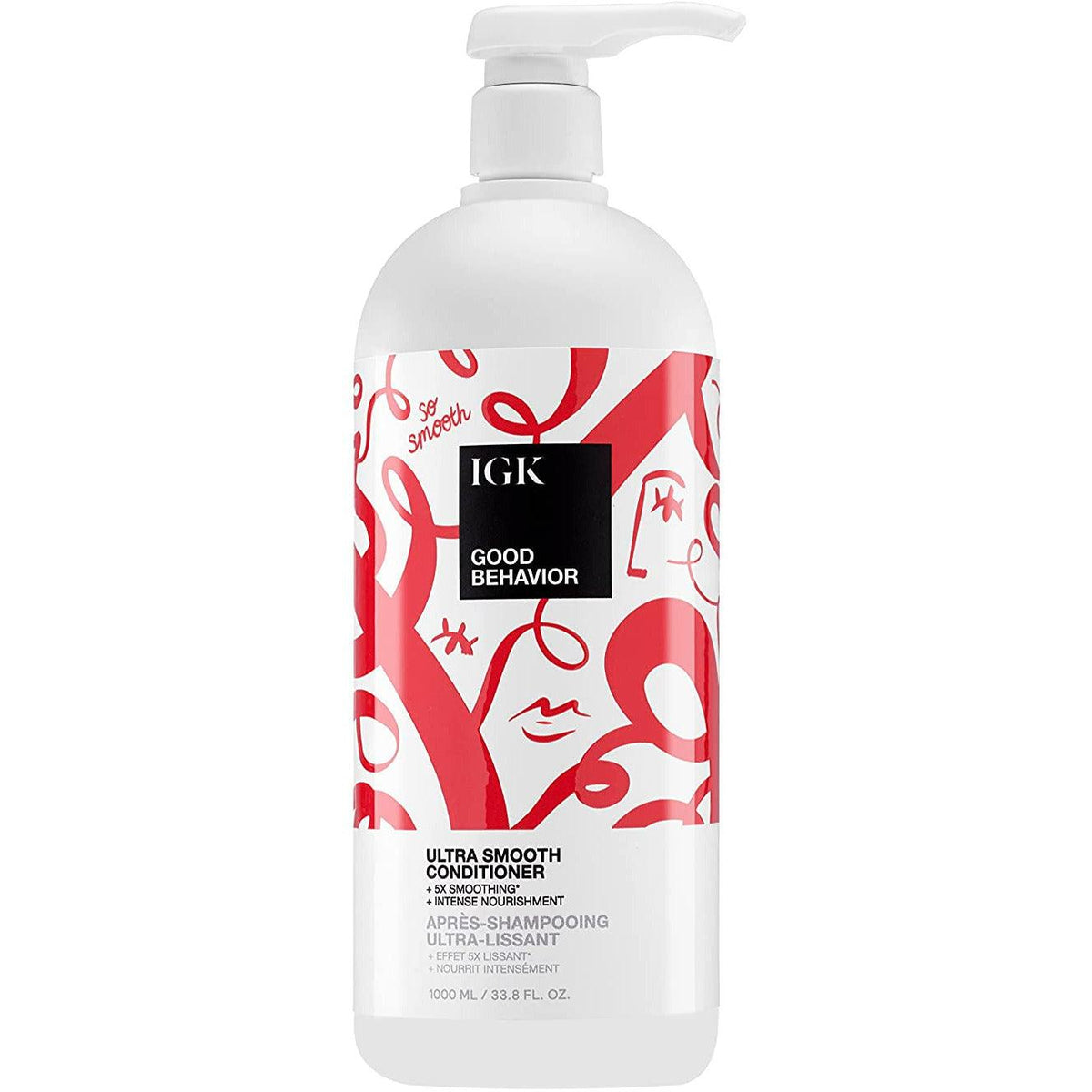 IGK GOOD BEHAVIOR Ultra Smooth Conditioner 8 oz - SNMShop