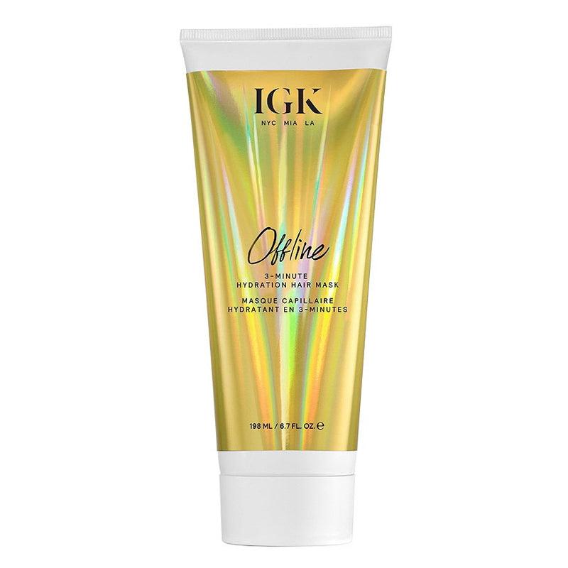 IGK OFFLINE 3-Minute Hydration Hair Mask 6.7oz - SNMShop