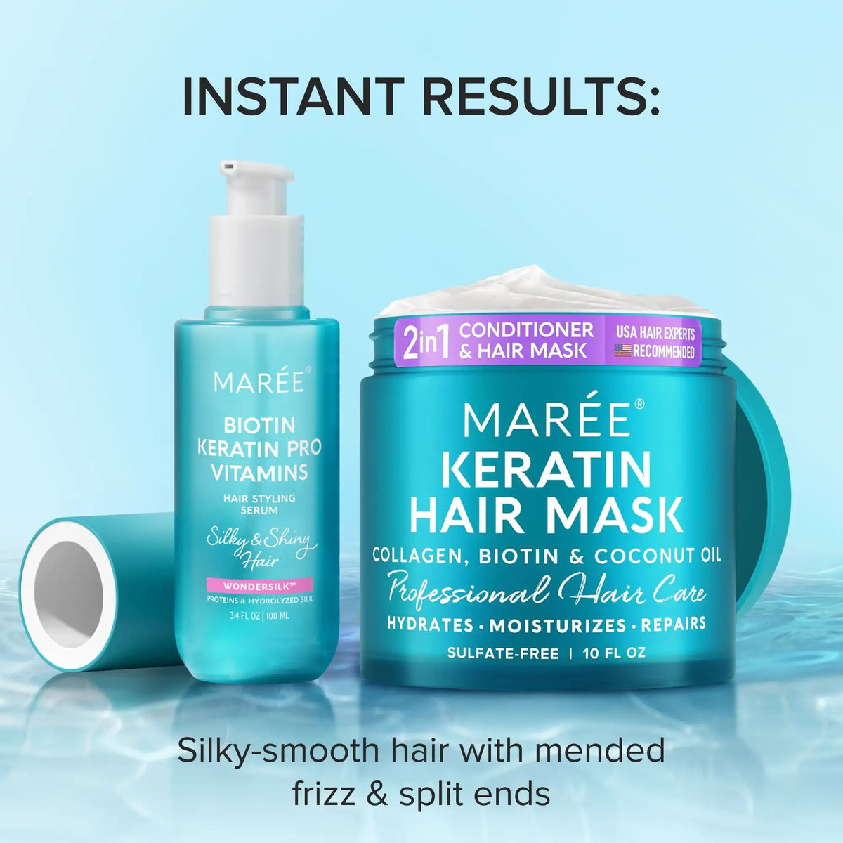 Keratin Mask for Damaged Hair - SNMShop