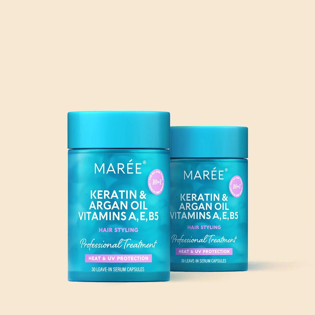 Keratin Oil Capsules for Frizz Control - SNMShop