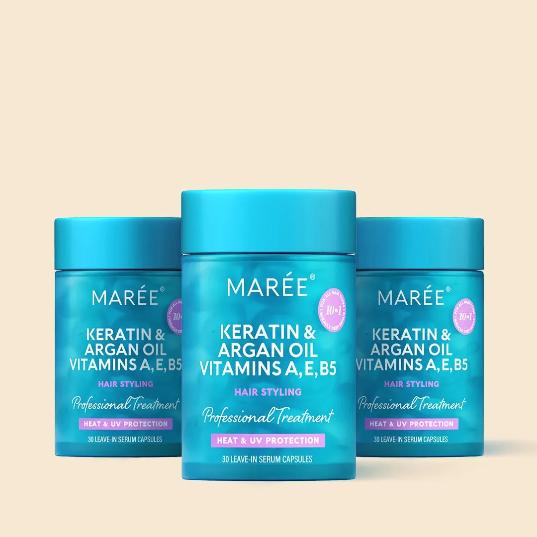 Keratin Oil Capsules for Frizz Control - SNMShop