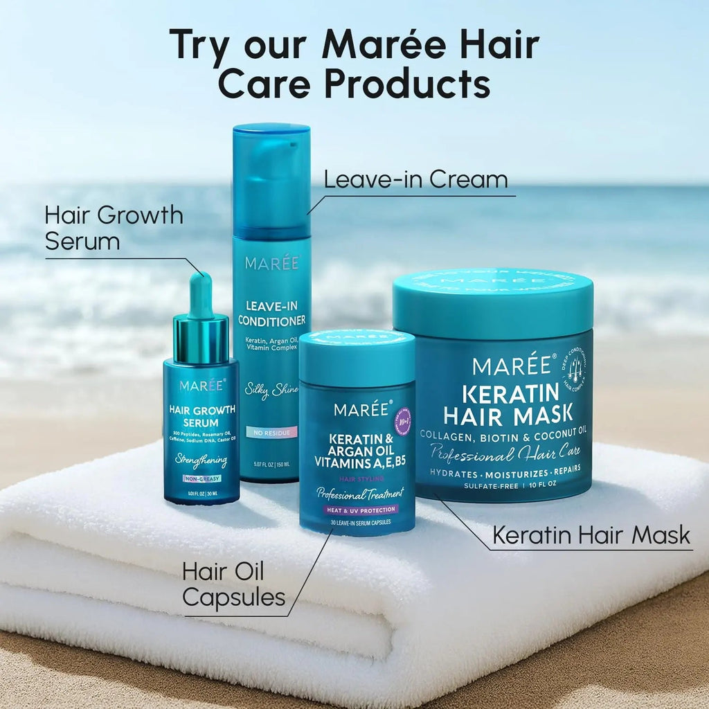 Keratin Oil Capsules for Frizz Control - SNMShop