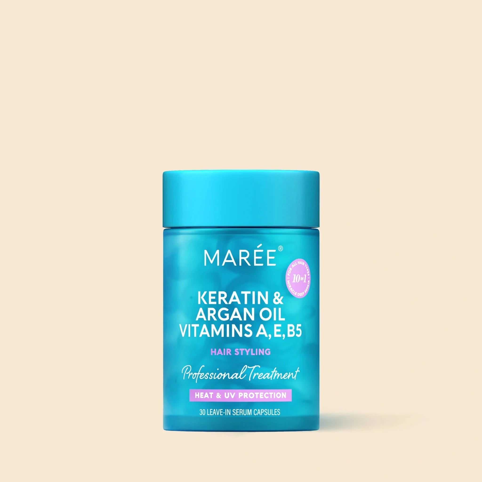 Keratin Oil Capsules for Frizz Control - SNMShop