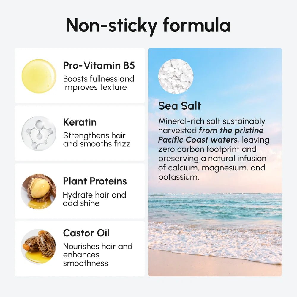 Keratin & Sea Salt Hair Texturizer - SNMShop