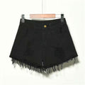 Loose Jean Shorts For Women Summer High Waist Hole - SNMShop