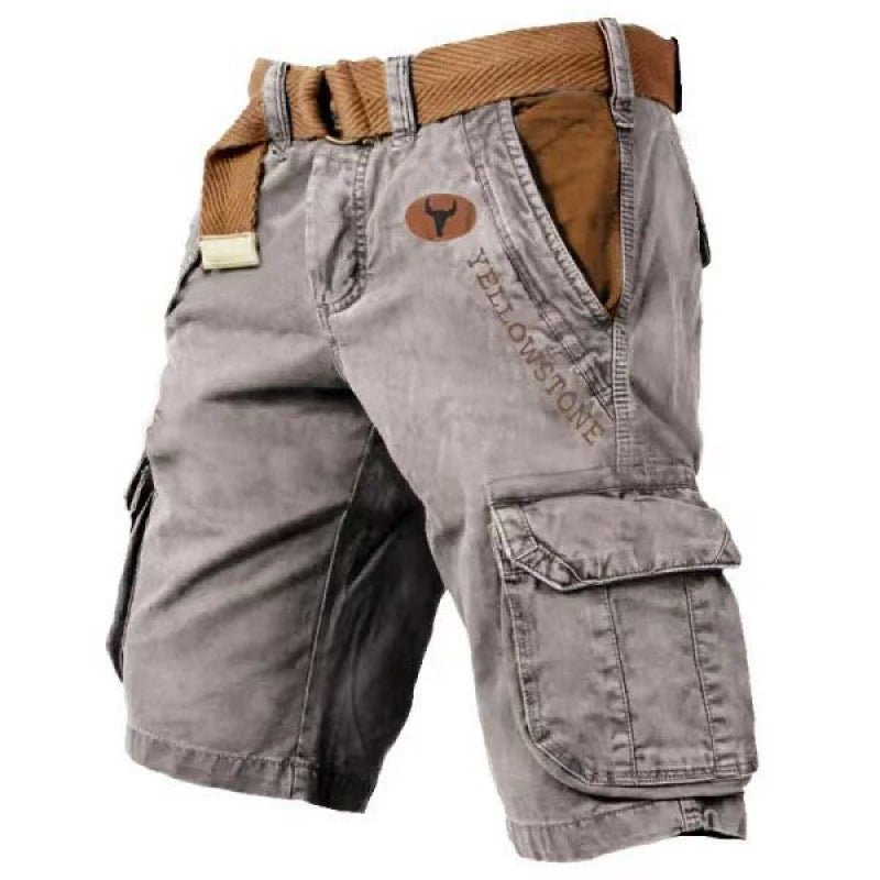 Men's Summer Cotton Shorts In Europe And America - SNMShop