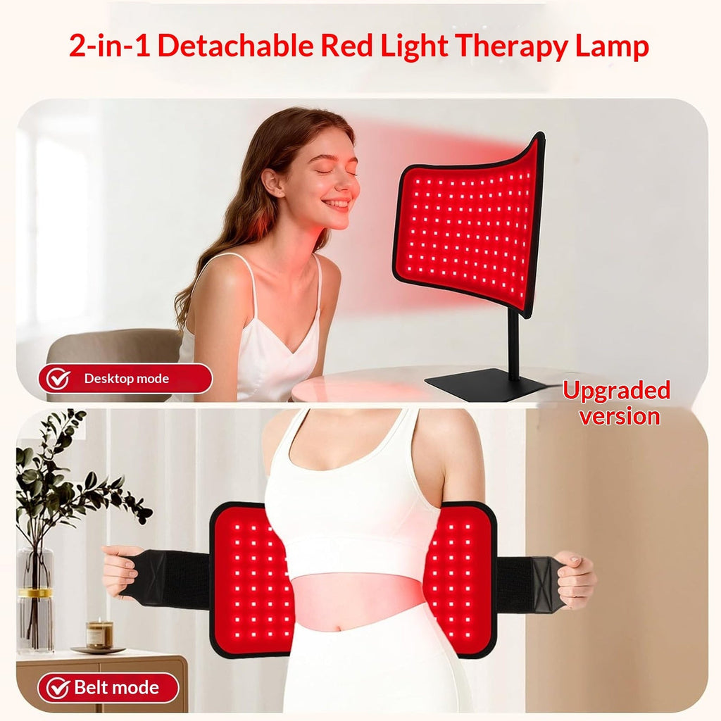 New 120-bead Detachable Dual-use Red-light Desktop Therapy Lamp - SNMShop