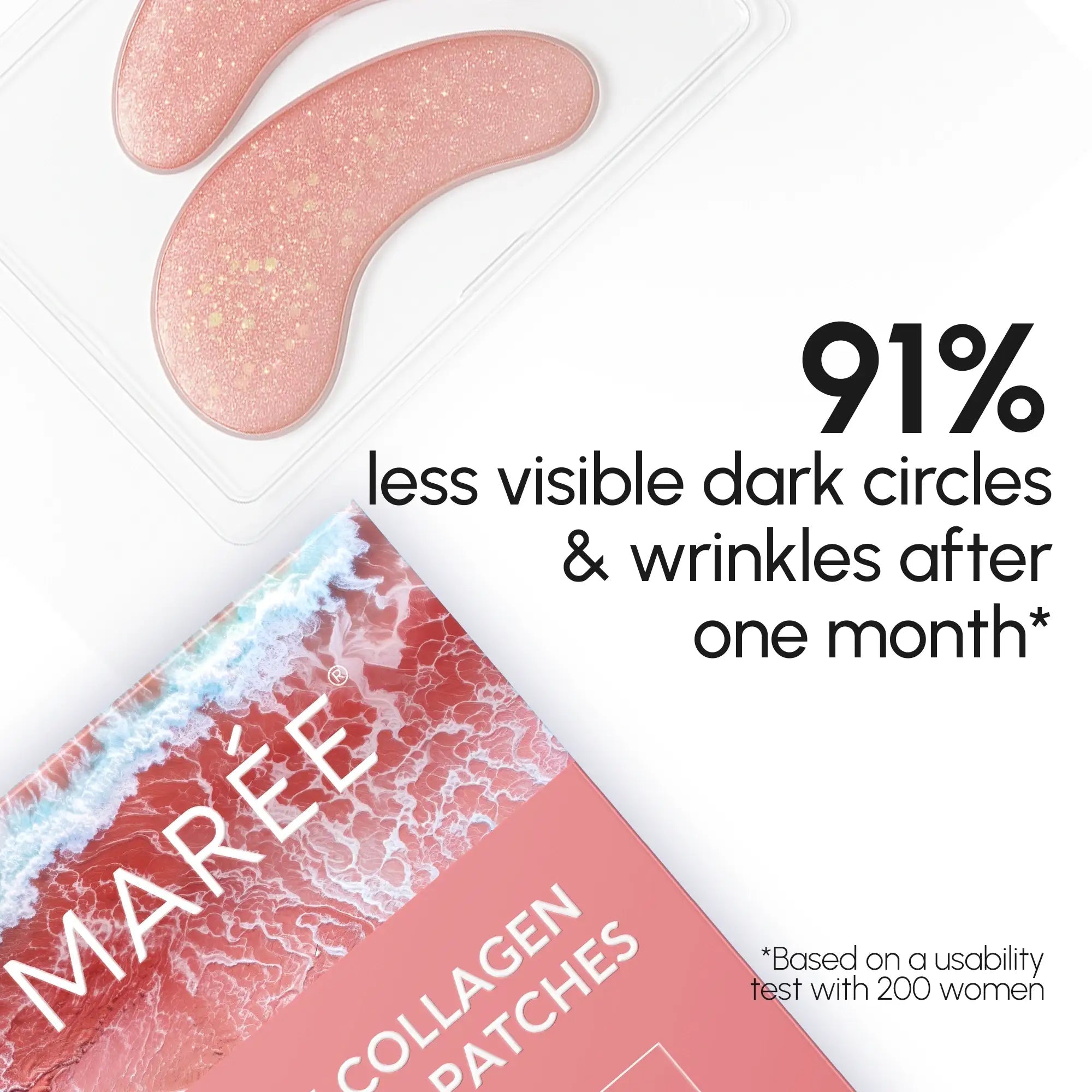 Pink Eye Patches for Puffy Eyes - SNMShop