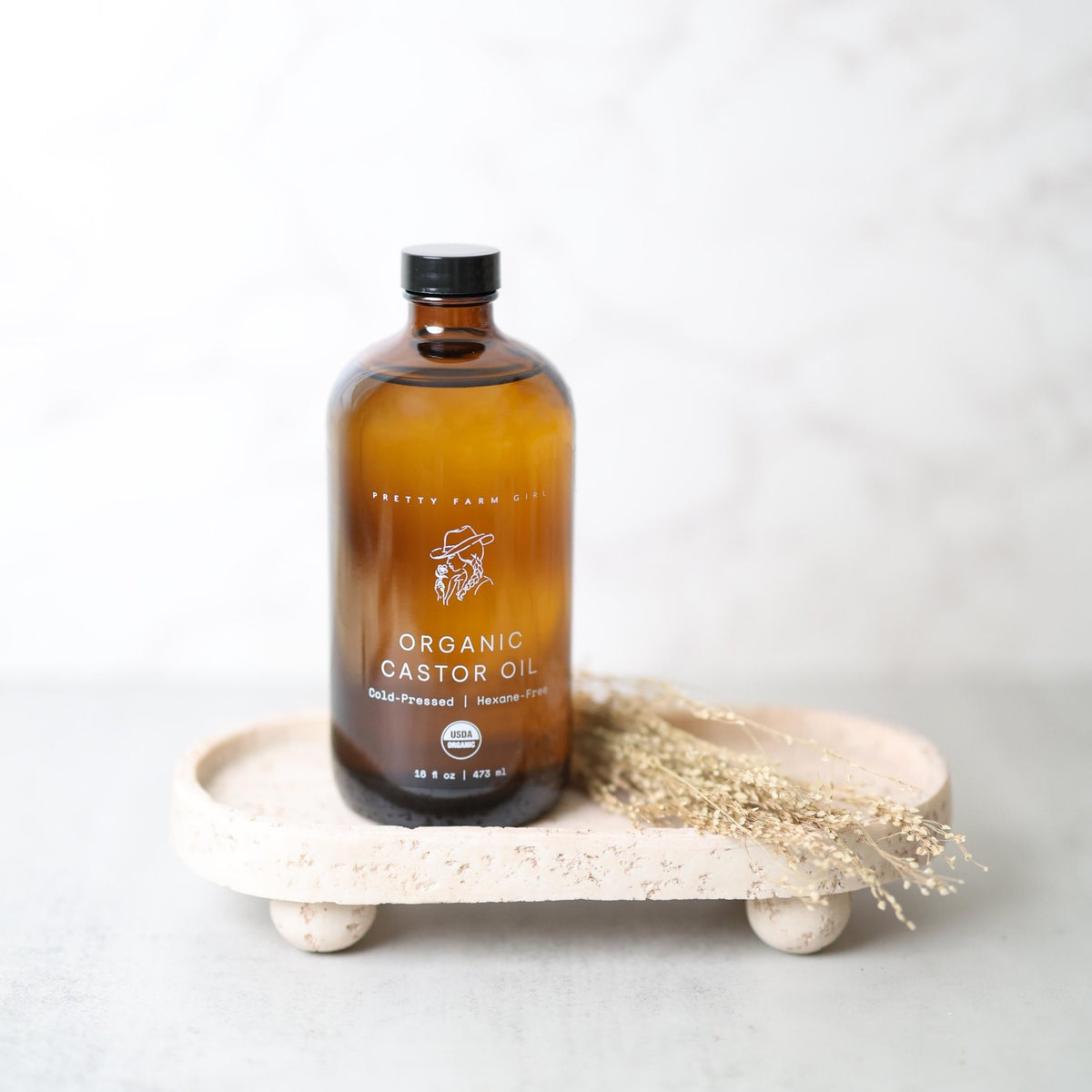 Pure Organic Cold Pressed Hexane-Free Castor Oil - SNMShop