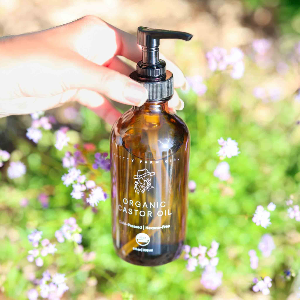 Pure Organic Cold Pressed Hexane-Free Castor Oil - SNMShop