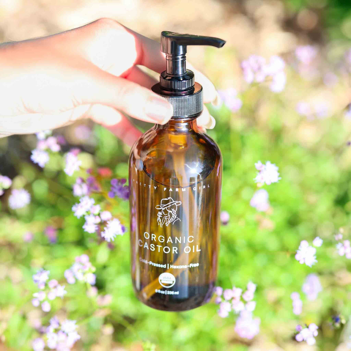 Pure Organic Cold Pressed Hexane-Free Castor Oil - SNMShop