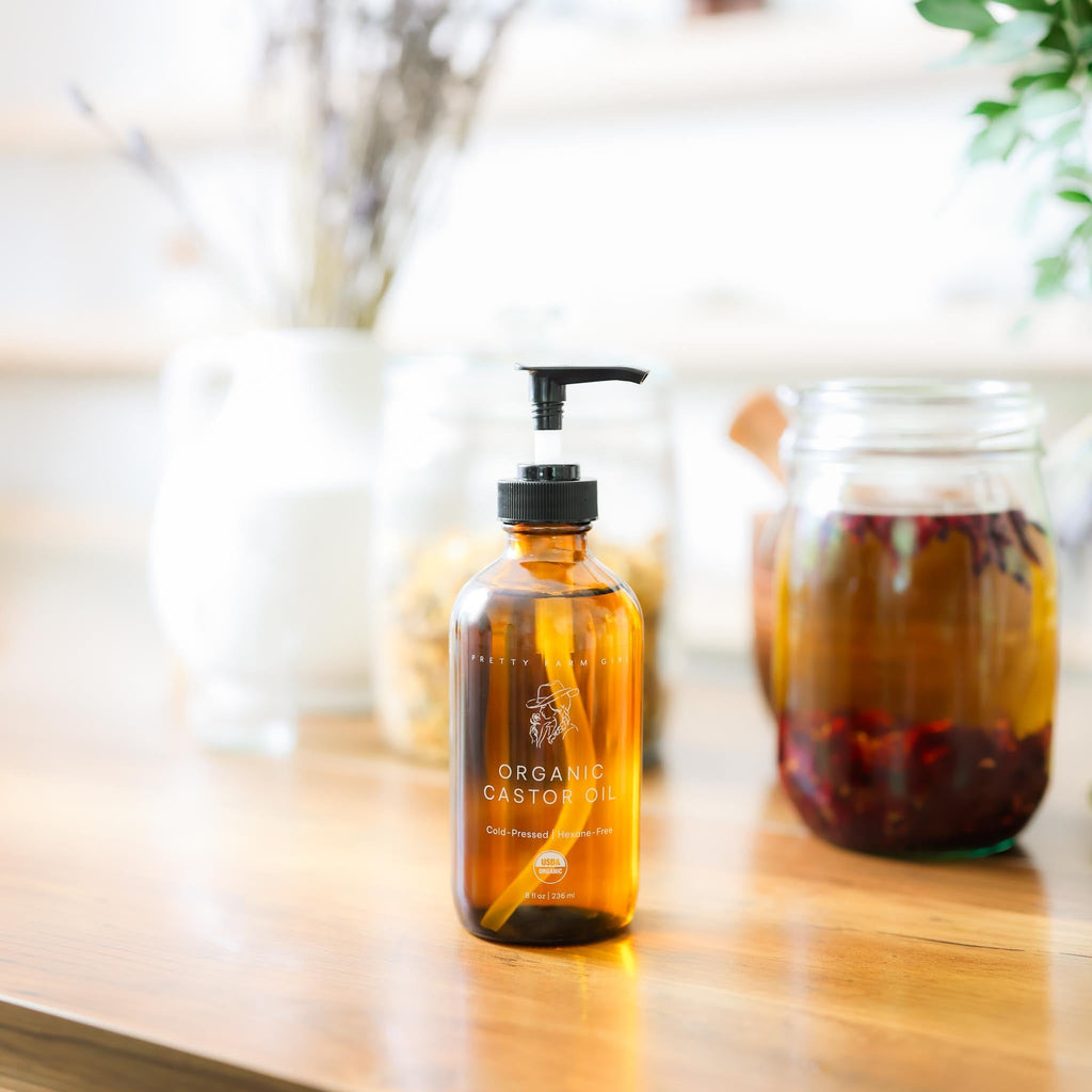 Pure Organic Cold Pressed Hexane-Free Castor Oil - SNMShop