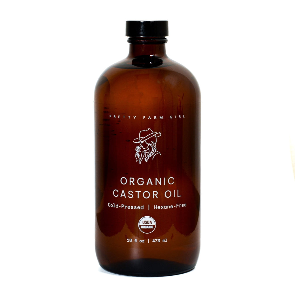 Pure Organic Cold Pressed Hexane-Free Castor Oil - SNMShop