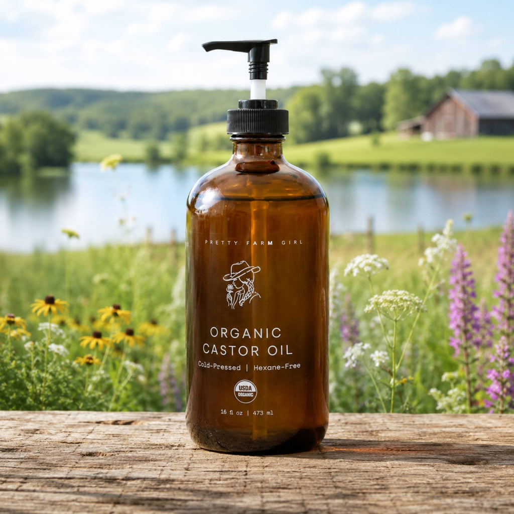 Pure Organic Cold Pressed Hexane-Free Castor Oil - SNMShop