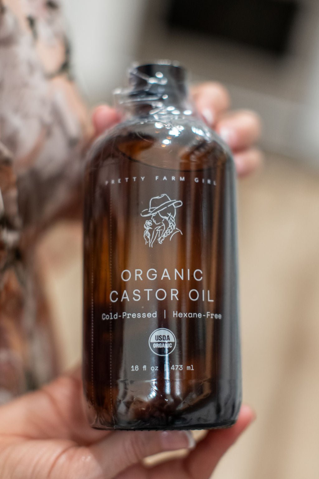 Pure Organic Cold Pressed Hexane-Free Castor Oil - SNMShop