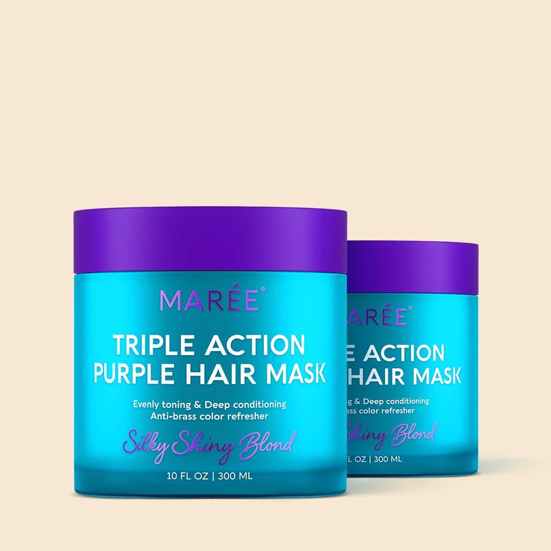 Purple Mask for Blonde Hair - SNMShop
