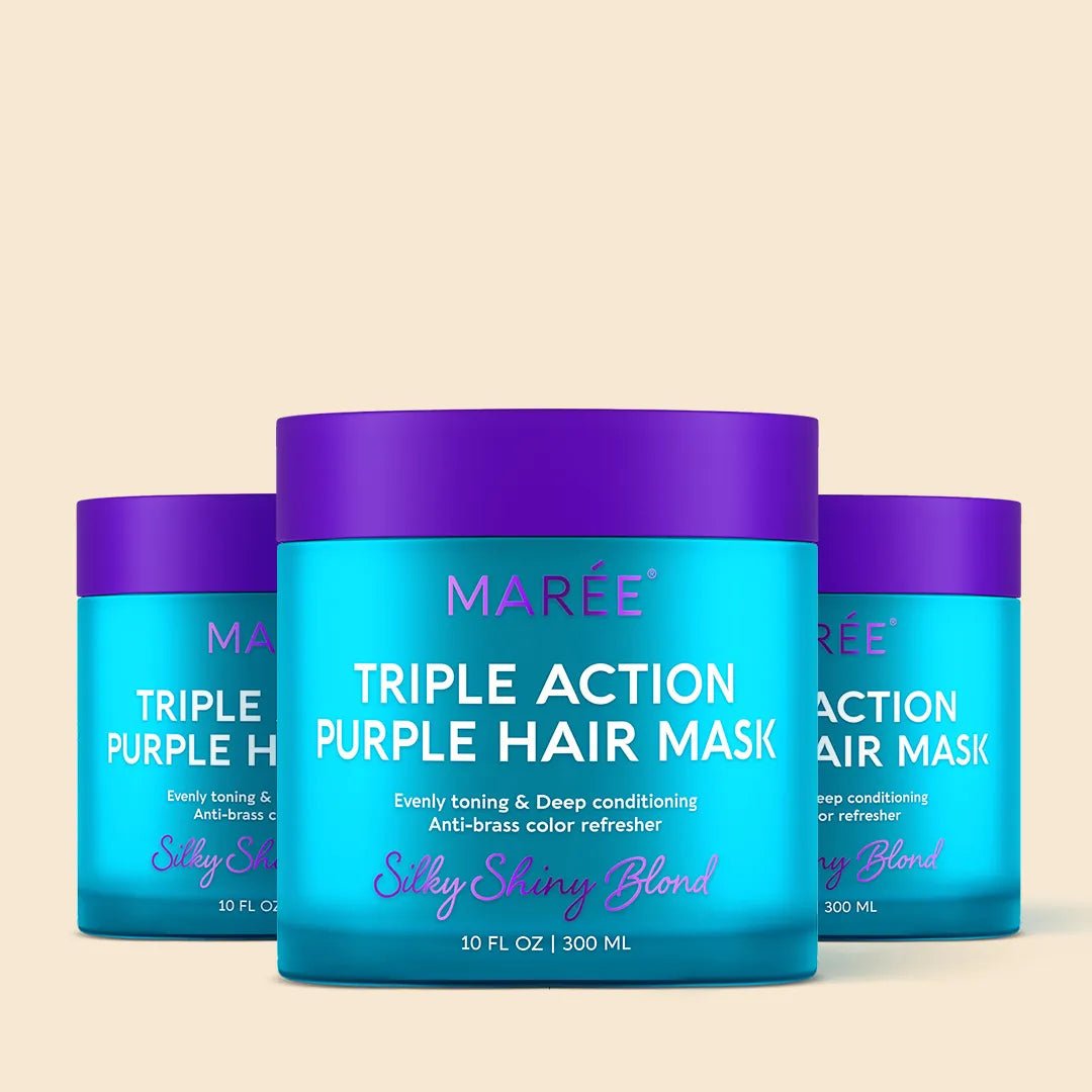 Purple Mask for Blonde Hair - SNMShop