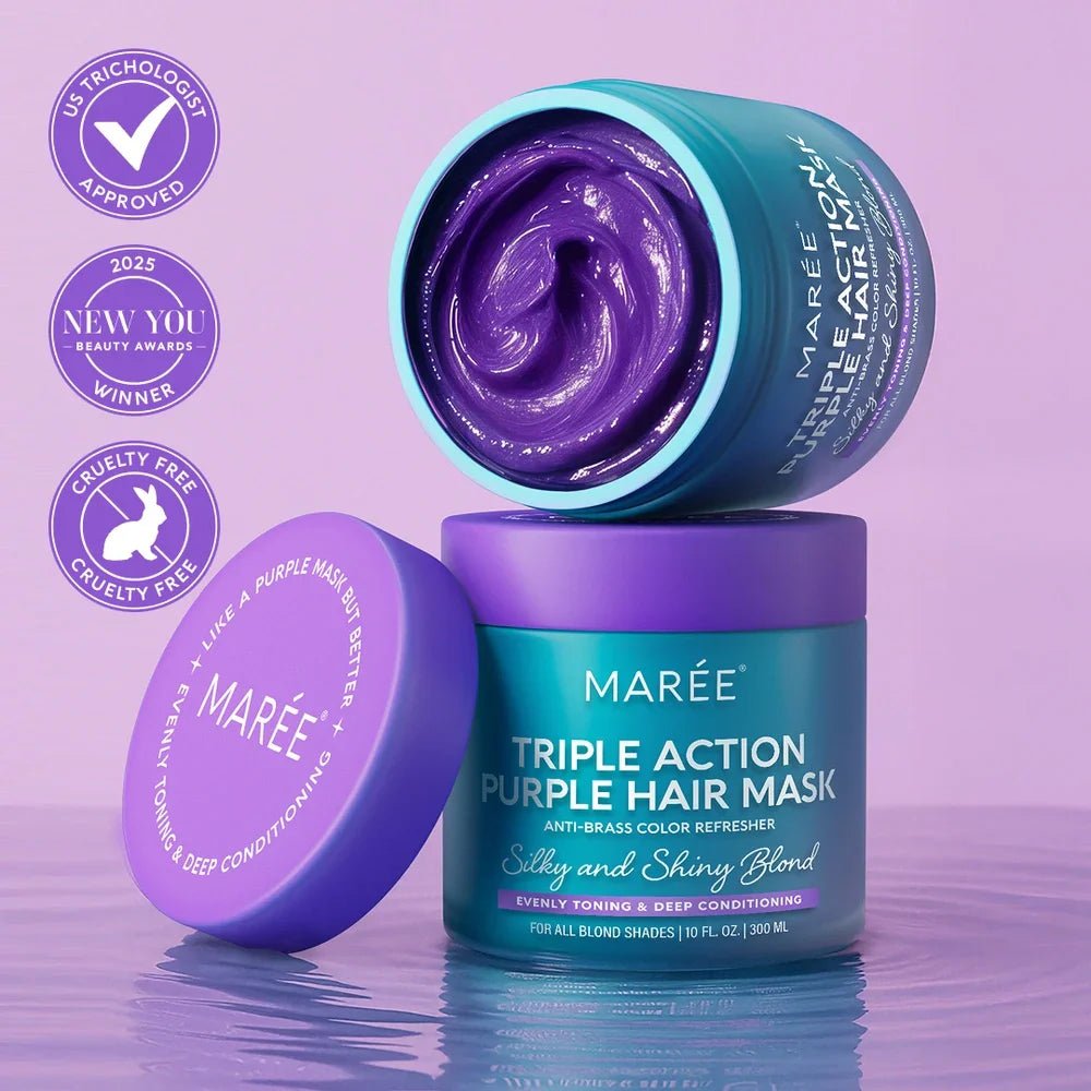 Purple Mask for Blonde Hair - SNMShop