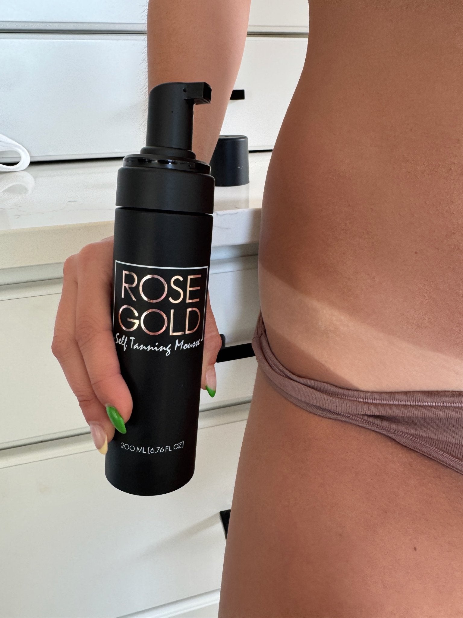 Rapid Rinse Self Tanning Mousse — Dark Neutral Bronze Whipped Foam - SNMShop