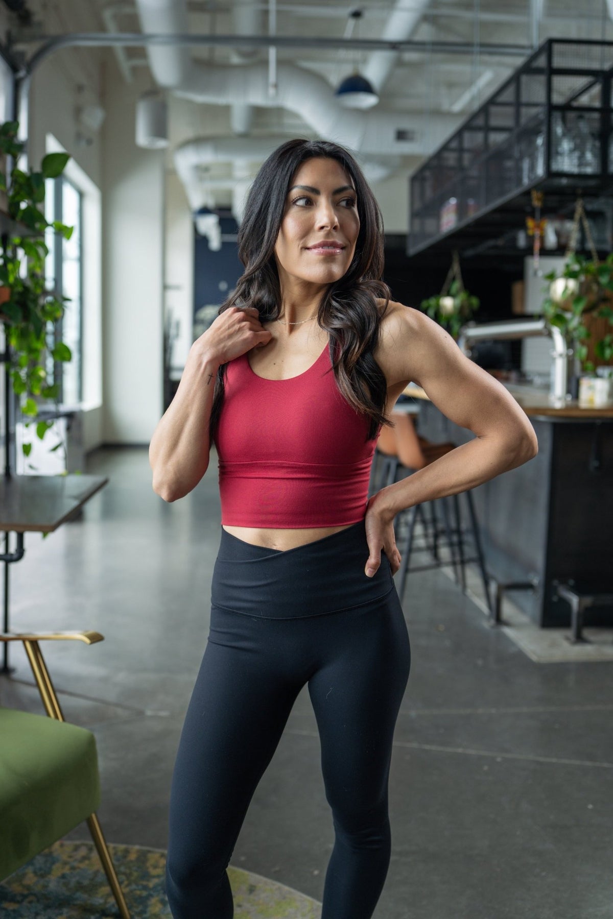 rebellious crop bra - SNMShop